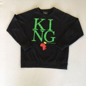 HGC Apparel Co Sweatshirt Mens Large King Black by Popular Demand Ethnic